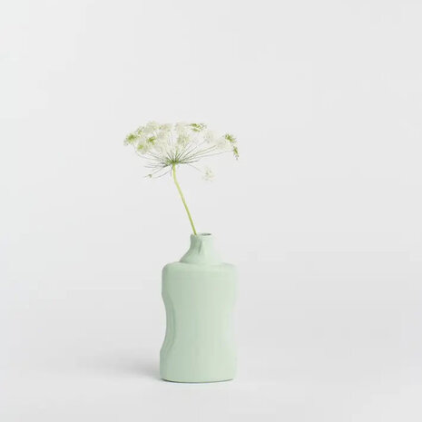Foekje Fleur Foekje Fleur - porcelain bottle vase - #21 mint Foekje Fleur Foekje Fleur - porcelain bottle vase - #21 mint