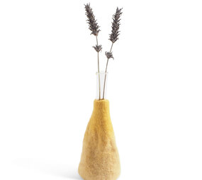 Aveva Design Aveva design - wollen vaas L - ochre