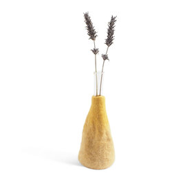 Aveva Design Aveva design - wollen vaas L - ochre Aveva Design Aveva design - wollen vaas L - ochre