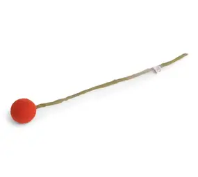 Gry & Sif Gry & sif - bloem craspedia (3 cm) - rusty red