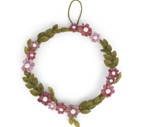 Gry & Sif Gry & sif - krans - roze anemoon