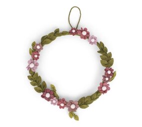 Gry & Sif Gry & sif - krans - roze anemoon