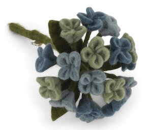 Gry & Sif Gry & sif - bloem hortensia klein - pale blue Gry & Sif Gry & sif - bloem hortensia klein - pale blue
