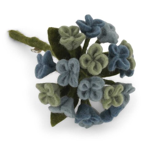 Gry & Sif Gry & sif - bloem hortensia klein - pale blue