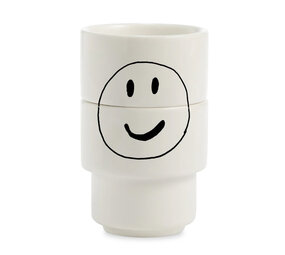 Helen b Helen b - eierdopjes - smiley (set van 2)