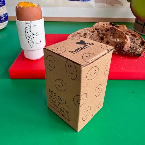 Helen b Helen b - eierdopjes - meow (set van 2) Helen b Helen b - eierdopjes - meow (set van 2)