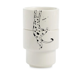 Helen b Helen b - eierdopjes - meow (set van 2)