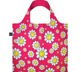 Loqi Loqi - opvouwtas - flowers raspberry