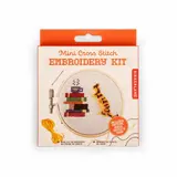 Kikkerland Kikkerland - borduur kit - cat books Kikkerland Kikkerland - borduur kit - cat books