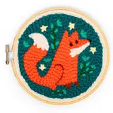 Kikkerland Kikkerland - punch needle kit - fox Kikkerland Kikkerland - punch needle kit - fox