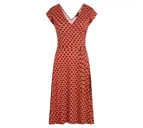 King Louie King Louie - mira dress touche - true red King Louie King Louie - mira dress touche - true red
