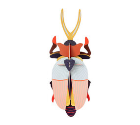Studio Roof Studio Roof - muurdecoratie - deluxe rhinoceros beetle Studio Roof Studio Roof - muurdecoratie - deluxe rhinoceros beetle