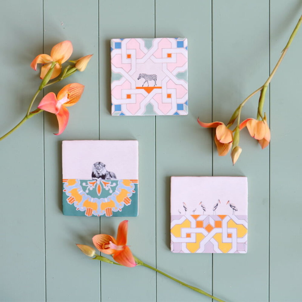 Storytiles Storytiles - tegel small - king (10x10 cm) Storytiles Storytiles - tegel small - king (10x10 cm)