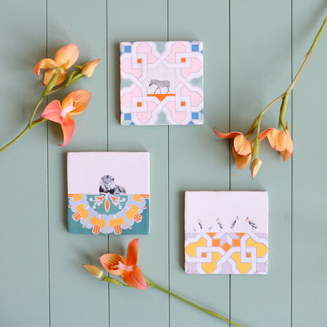 Storytiles Storytiles - tegel small - king (10x10 cm) Storytiles Storytiles - tegel small - king (10x10 cm)