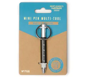 Gentlemen's hardware Gentlemen's hardware - multitool - mini pen (5 in 1)