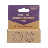 Gentlemen's hardware Gentlemen's hardware - keuze dobbelstenen - family (set van 2) Gentlemen's hardware Gentlemen's hardware - keuze dobbelstenen - family (set van 2)