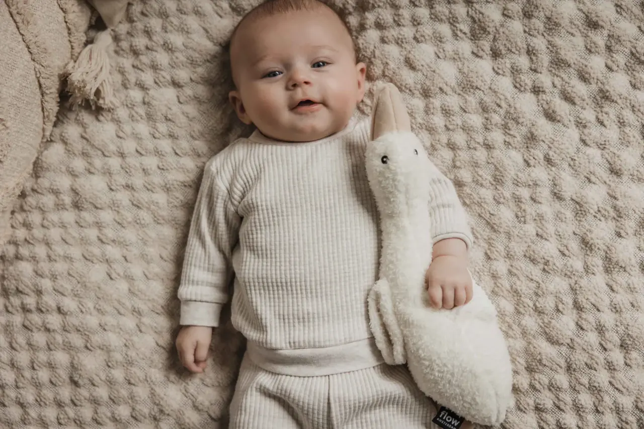 Flow Flow - heartbeat comforter knuffel - liva beige (rechargeable) Flow Flow - heartbeat comforter knuffel - liva beige (rechargeable)