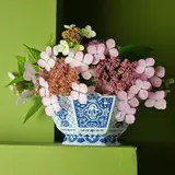 Piet Design Piet design - vouwpakket - bloemenschaal delfts blauw Piet Design Piet design - vouwpakket - bloemenschaal delfts blauw