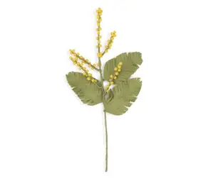 Sjaal met verhaal Sjaal met verhaal - tak - mimosa