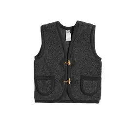 Alwero Alwero - bodywarmer alpen junior - antraciet