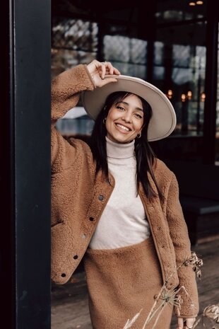 Alwero Alwero - vest tybs - teddy brown Alwero Alwero - vest tybs - teddy brown