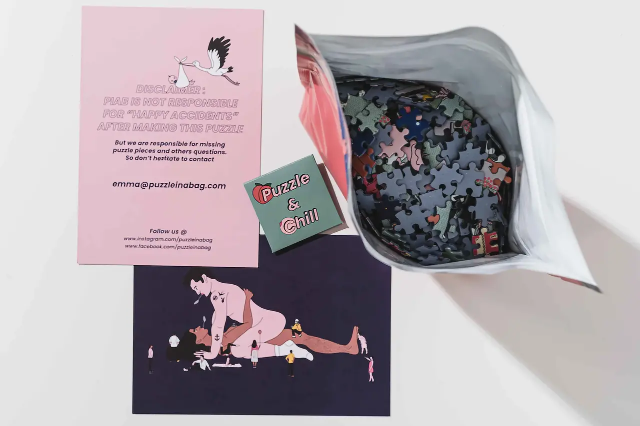 Puzzle in a bag Puzzle in a bag - puzzel (1000 stukjes) - puzzle & chill Puzzle in a bag Puzzle in a bag - puzzel (1000 stukjes) - puzzle & chill