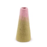 Sjaal met verhaal Sjaal met verhaal - vaas medium (25 cm) - roze/groen Sjaal met verhaal Sjaal met verhaal - vaas medium (25 cm) - roze/groen