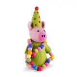 Sjaal met verhaal Sjaal met verhaal - decoratie - feestvarken groen