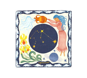 Storytiles Storytiles - tegel small - sterrenbeeld aquarius (10x10 cm) Storytiles Storytiles - tegel small - sterrenbeeld aquarius (10x10 cm)