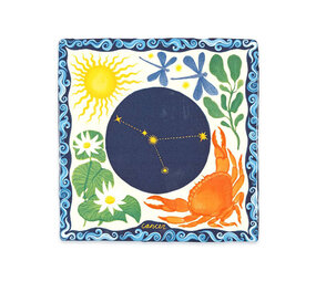 Storytiles Storytiles - tegel small - sterrenbeeld cancer (10x10 cm) Storytiles Storytiles - tegel small - sterrenbeeld cancer (10x10 cm)