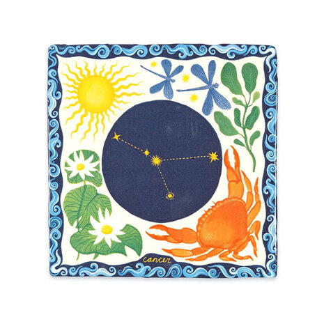 Storytiles Storytiles - tegel small - sterrenbeeld cancer (10x10 cm) Storytiles Storytiles - tegel small - sterrenbeeld cancer (10x10 cm)