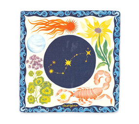Storytiles Storytiles - tegel small - sterrenbeeld scorpio (10x10 cm)