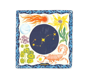 Storytiles Storytiles - tegel small - sterrenbeeld scorpio (10x10 cm) Storytiles Storytiles - tegel small - sterrenbeeld scorpio (10x10 cm)