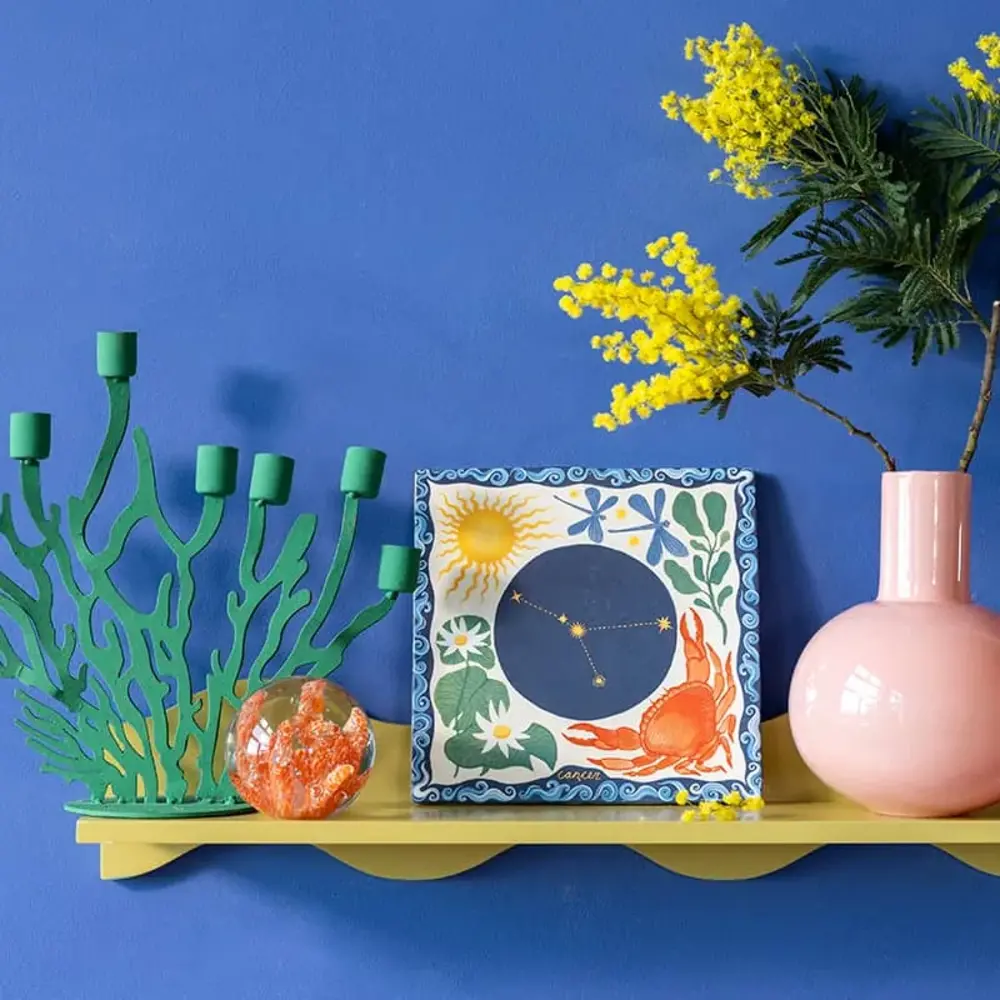 Storytiles Storytiles - tegel small - sterrenbeeld cancer (10x10 cm) Storytiles Storytiles - tegel small - sterrenbeeld cancer (10x10 cm)