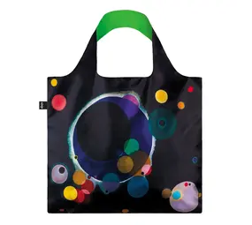 Loqi Loqi - opvouwtas - several circles neon Loqi Loqi - opvouwtas - several circles neon