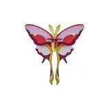 Studio Roof Studio Roof - muurdecoratie - lilac comet butterfly Studio Roof Studio Roof - muurdecoratie - lilac comet butterfly