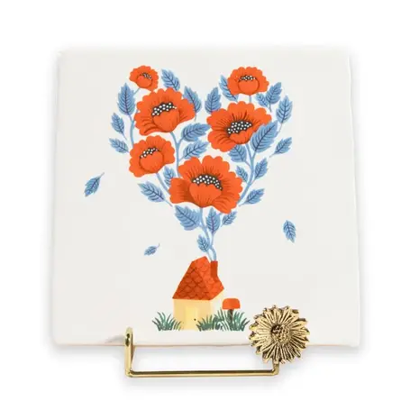 Storytiles Storytiles - houder - golden holdie daisy Storytiles Storytiles - houder - golden holdie daisy