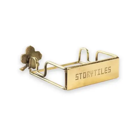 Storytiles Storytiles - houder - golden holdie clover Storytiles Storytiles - houder - golden holdie clover