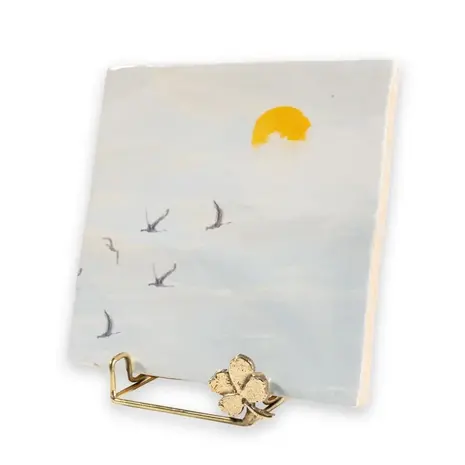 Storytiles Storytiles - houder - golden holdie clover Storytiles Storytiles - houder - golden holdie clover