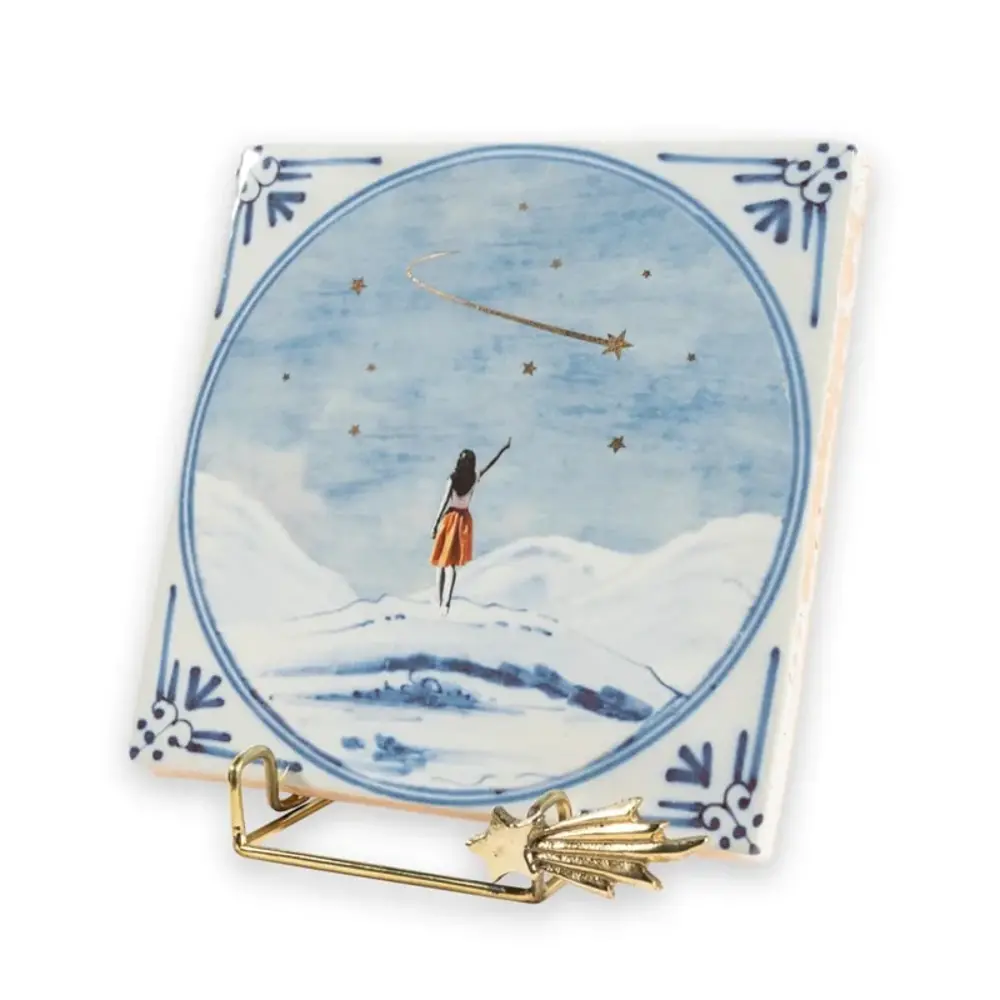 Storytiles Storytiles - houder - golden holdie shooting star