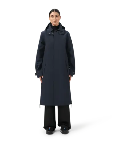 Maium Maium - regenjas mac - navy blue Maium Maium - regenjas mac - navy blue