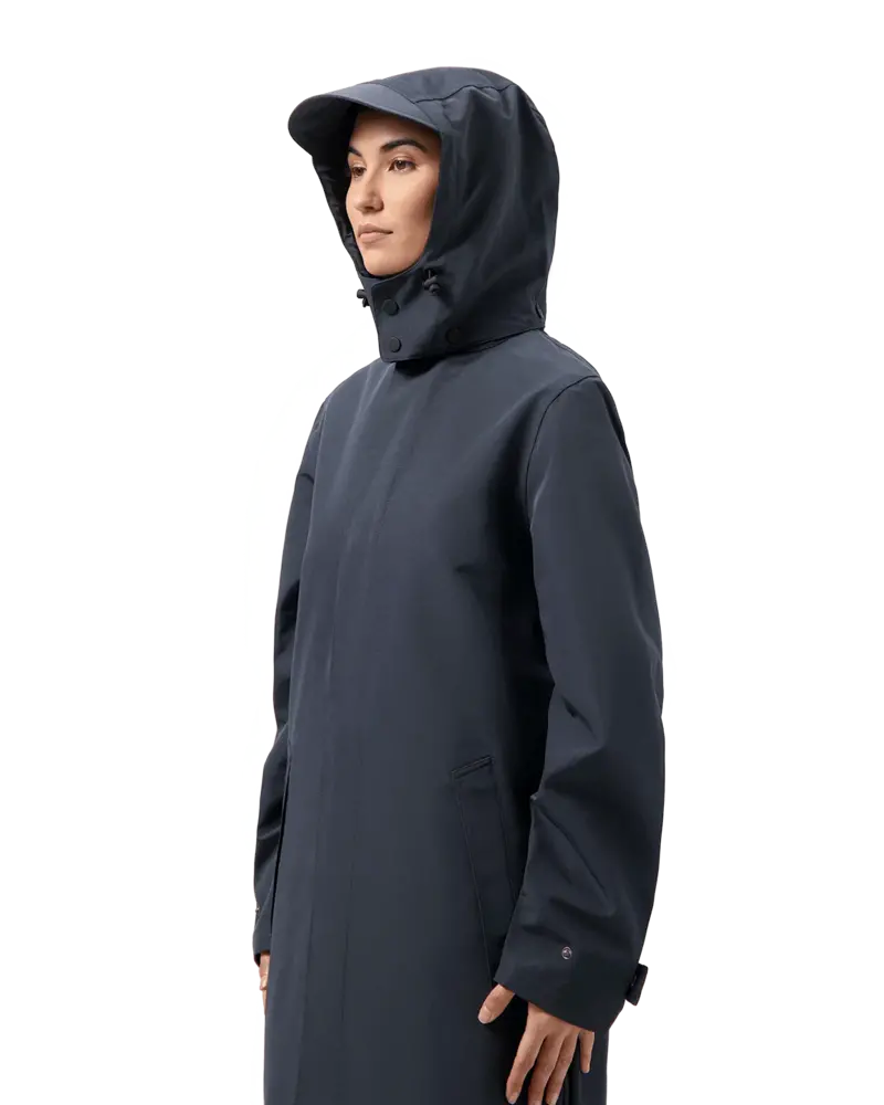 Maium Maium - regenjas mac - navy blue Maium Maium - regenjas mac - navy blue