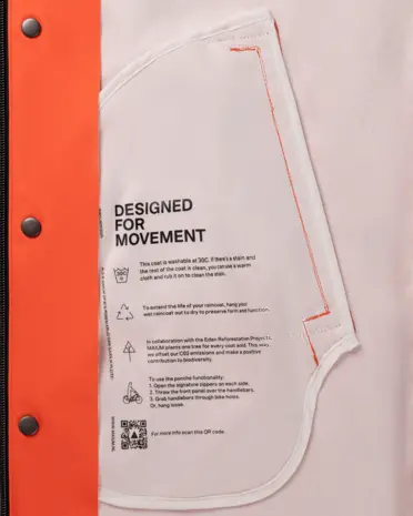 Maium Maium - regenjas the original - shocking orange Maium Maium - regenjas the original - shocking orange