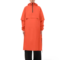 Maium Maium - regenponcho - shocking orange