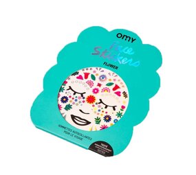Omy Omy - gezichtstickers - flower
