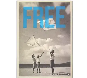 Carte Kencre Carte kencre - zeefdruk print L (A4) - free