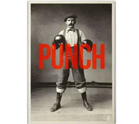 Carte Kencre Carte kencre - zeefdruk print L (A4) - punch