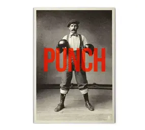 Carte Kencre Carte kencre - zeefdruk print L (A4) - punch