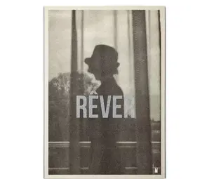 Carte Kencre Carte kencre - zeefdruk print L (A4) - rever