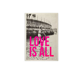 Carte Kencre Carte kencre - zeefdruk print M (A5) - love is all Carte Kencre Carte kencre - zeefdruk print M (A5) - love is all